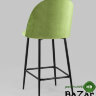 Стул полубарный Марсель велюр травяной