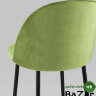Стул полубарный Марсель велюр травяной
