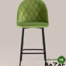 Стул полубарный Марсель велюр травяной
