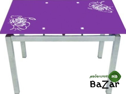 Стол обеденный B179-34-2 фиолетовый