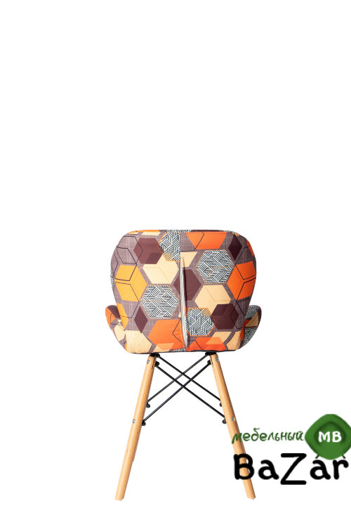 Стул Turin в стиле Eames космическая мозайка/ткань
