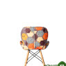 Стул Turin в стиле Eames космическая мозайка/ткань