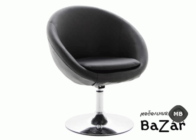 Дизайнерское кресло A 684 черное 