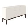 Комод широкий 3 ящика и 2 фасада MRS404W Белый