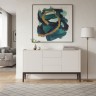 Комод широкий 3 ящика и 2 фасада MRS404W Белый