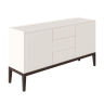 Комод широкий 3 ящика и 2 фасада MRS404W Белый