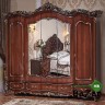 Спальня «ЭЛИЗА ЛЮКС» орех/ патина золото NEW (А)