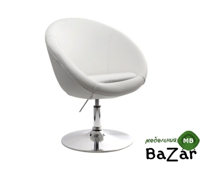 Дизайнерское кресло A 684 белое