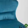 Стул барный Лилиан велюр темно-бирюзовый