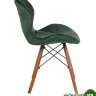 Стул Turin в стиле Eames зеленый/велюр