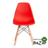 Стул CINDY (EAMES) (mod. 1801) дерево бук/металл/сиденье пластик Red (красный)