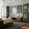Кровать с жесткой спинкой 120*200 W202BL