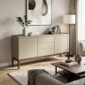 Комод широкий 3 ящика и 2 фасада MRS403Q Каменно-серый