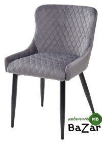 Стул BADEN UF910-05 DARK GREY, велюр Стул BADEN UF910-05 DARK GREY, велюр