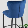 Стул барный Лилиан велюр темно-синий