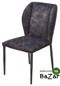 Стул SONDRIO Grey Color-32, велюр / каркас в "чулках"
