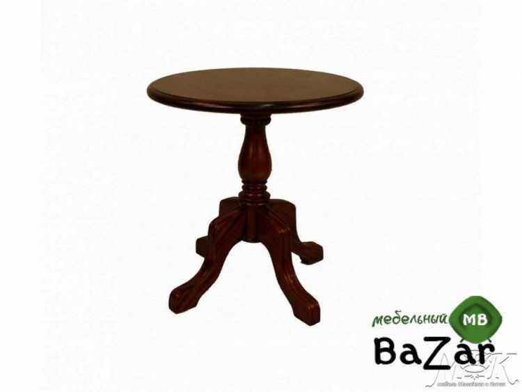 MK-TBL01. Daisy table Столик (массив красного дерева) NBA Pecan M (итал. орех) 60*60*62 см