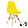 Стул CINDY (EAMES) (mod. 1801) дерево бук/металл/сиденье пластик Yellow (Желтый)