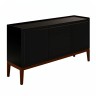 Комод широкий 3 ящика и 2 фасада MRS403BL Черный