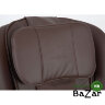 Кресло массажное и подставкой для ног DM02010 PU CHOCOLATE