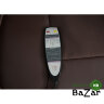 Кресло массажное и подставкой для ног DM02010 PU CHOCOLATE