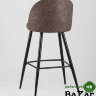 Стул барный Лион коричневая экокожа