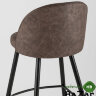 Стул барный Лион коричневая экокожа