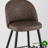Стул барный Лион коричневая экокожа