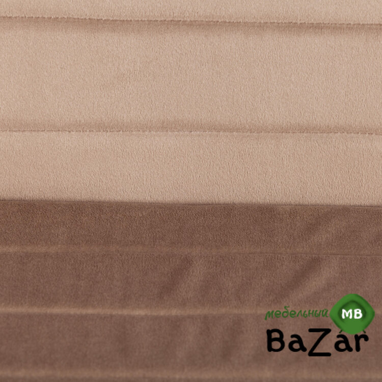 Стул Easy (mod. 24-1) металл, вельвет Beige (бежевый) HLR8 / черный