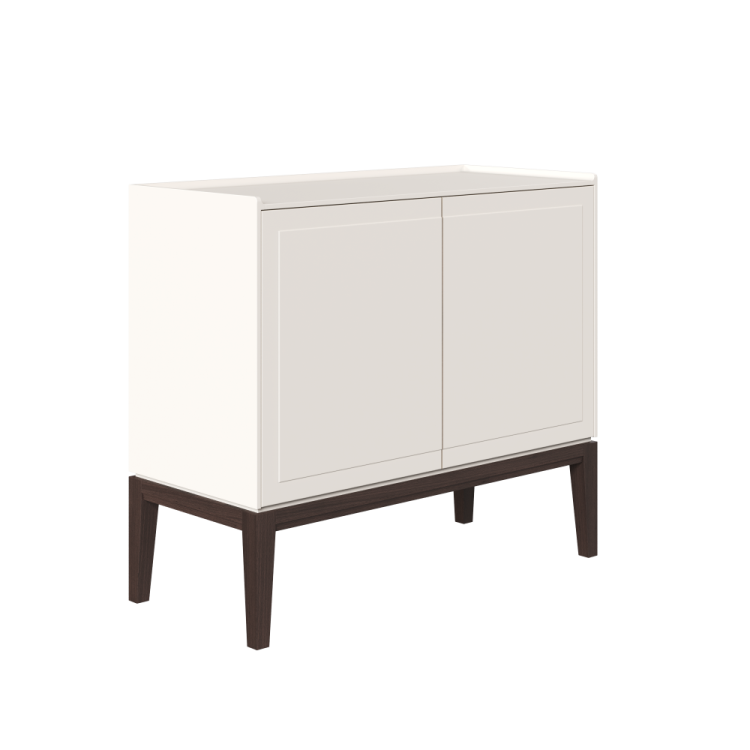 Комод 2 двери MRS404W Белый