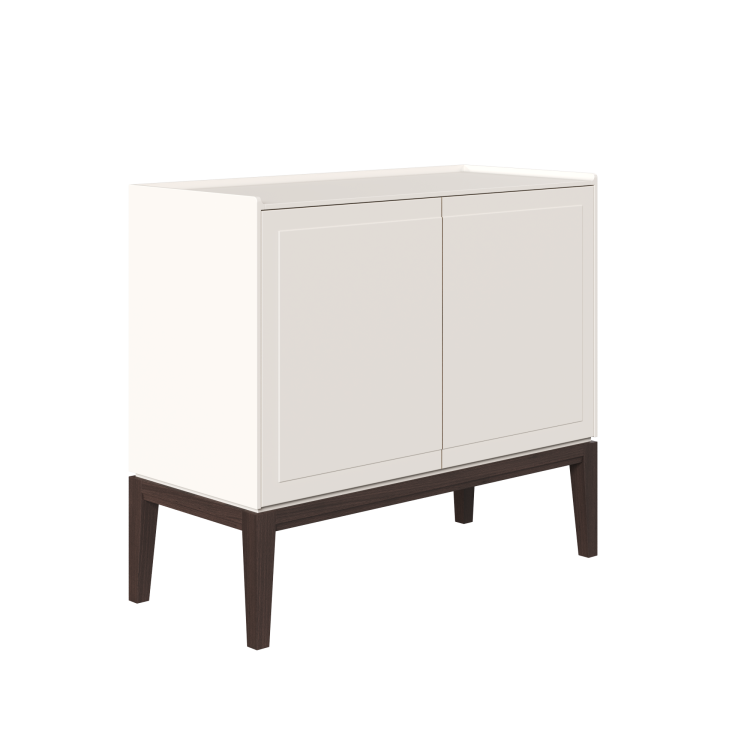 Комод 2 двери MRS404W Белый