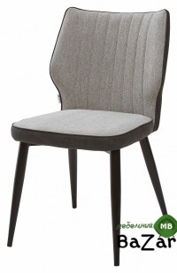 Стул ARIELLA светло-серый меланж FC-01/ RU-08 Стул ARIELLA светло-серый меланж FC-01/ RU-08