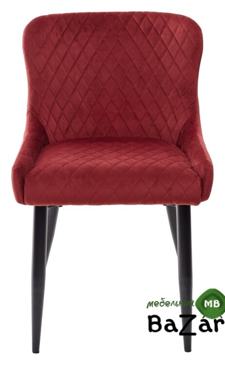 Стул BADEN UF910-11 WINE RED, велюр 