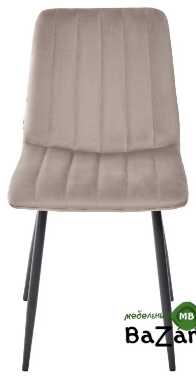 Стул DUBLIN G062-13 кварцевый, велюр / темно-серый каркас Стул DUBLIN G062-13 кварцевый, велюр / темно-серый каркас