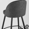 Стул барный Лион темно-серая экокожа