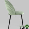 Стул Меган велюр с ромбами фисташковый Стул Меган велюр с ромбами фисташковый