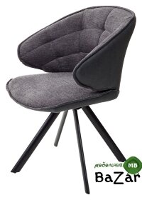 Стул RIVERBANK DARK GREY поворот.180 град. 