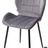 Стул FLOWER BLUVEL-14 GREY, велюр