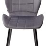 Стул FLOWER BLUVEL-14 GREY, велюр