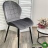 Стул FLOWER BLUVEL-14 GREY, велюр