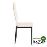 Стул Easy (mod. 24-1) металл, вельвет light beige (светло-бежевый) HLR2 / черный