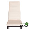 Стул Easy (mod. 24-1) металл, вельвет light beige (светло-бежевый) HLR2 / черный
