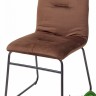 Стул BRISTOL шоколадный, велюр G062-10