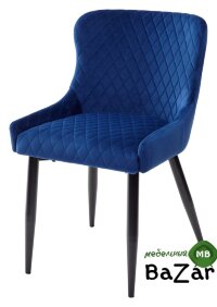 Стул BADEN UF910-19 DARK BLUE, велюр Стул BADEN UF910-19 DARK BLUE, велюр
