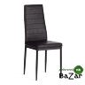 Стул Easy (mod. 24-1) металл, экокожа Black (Черный) / Black (Черный)