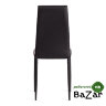 Стул Easy (mod. 24-1) металл, экокожа Black (Черный) / Black (Черный)