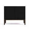 Комод 2 двери MRS404BL Черный