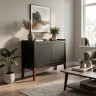 Комод 2 двери MRS404BL Черный