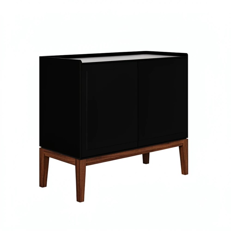 Комод 2 двери MRS404BL Черный