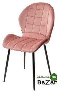Стул FLOWER BLUVEL-52 PINK, велюр Стул FLOWER BLUVEL-52 PINK, велюр